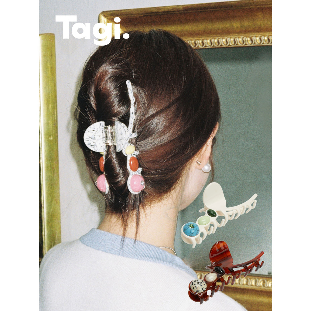 Tagi. Tanghulu Hair Claw Clip กิ๊บติดผม