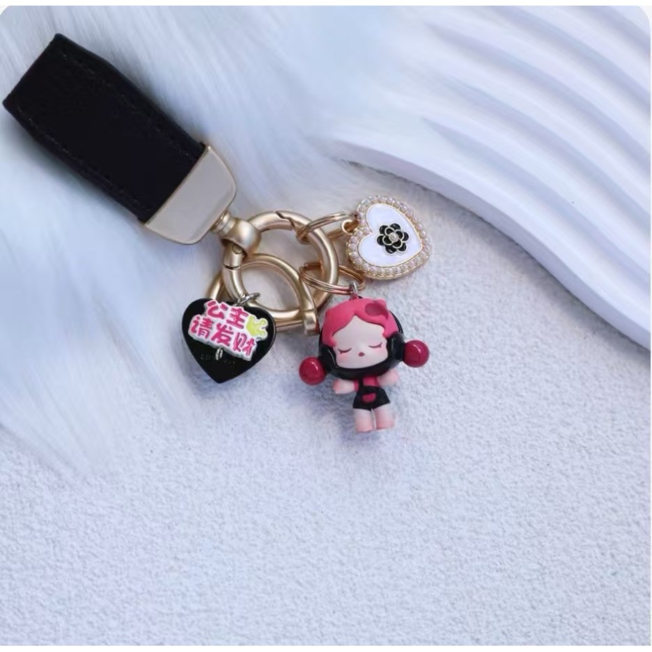 Popbean ของแท้ Popbean SP molly พวงกุญแจรถ DIY จี้ของขวัญวันเกิดแฟน - รูปที่ 5