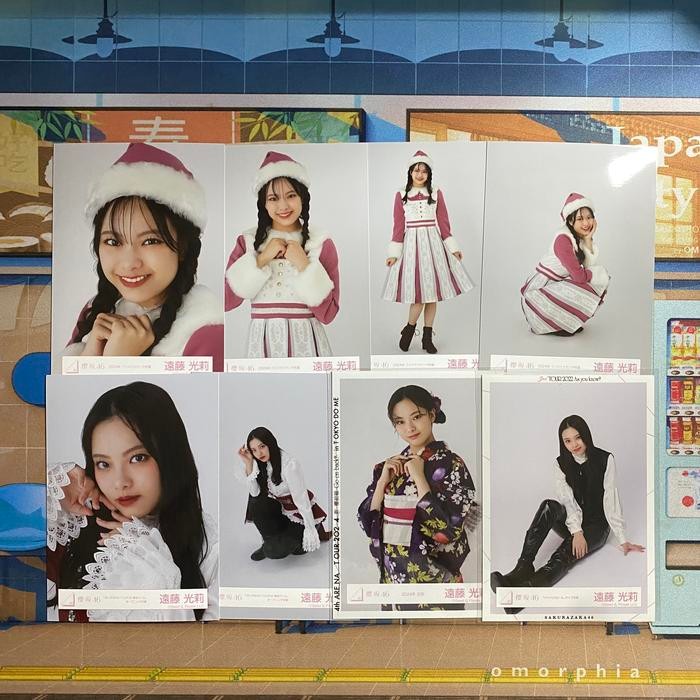 [TAKE ALL] PP Photopack Endo Hikari Sakurazaka46 - SET Christmas 2024, Ouji, Yukata 2024