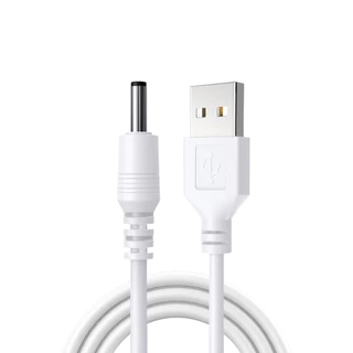 สายชาร์จ USB หัวกลม DC3.5 DC5.5 ความยาว 1M 1.5M