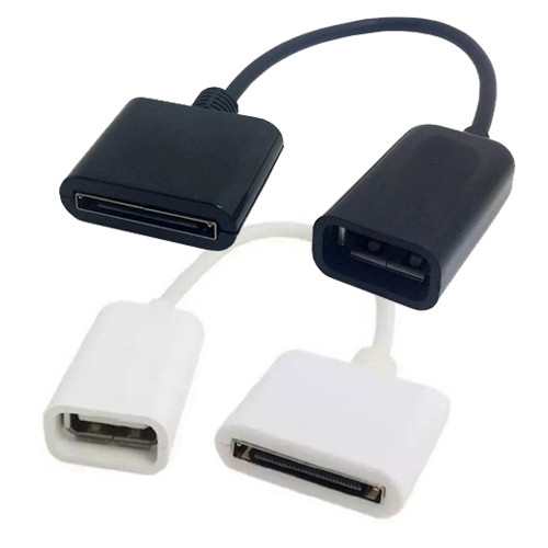 Docking 30pin to USB หญิงข้อมูลชาร์จสายชาร์จอะแดปเตอร์สําหรับ Apple iPhone 3GS 4S iPad 1 2 3 iPod na