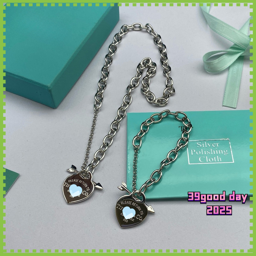 [TC-home] สร้อยคอโซ่หนารักสําหรับผู้ชายและผู้หญิง / 55201