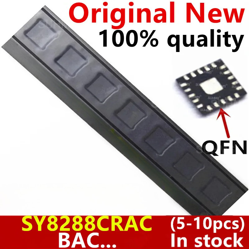 (5-10ชิ้น)100% ใหม่ SY8288C SY8288CRAC BAC5KA BAC.. ชิปเซ็ต QFN-20