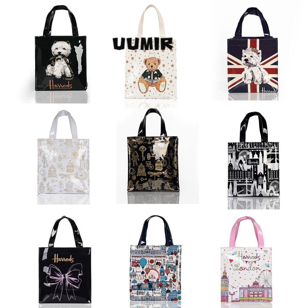 UUMIR Womens Tote Shopper Bag, Large Capacity Eco Friendly Shopping Purse, Summer PVC Waterproof Reusable Beach Handbag – โปรปัง