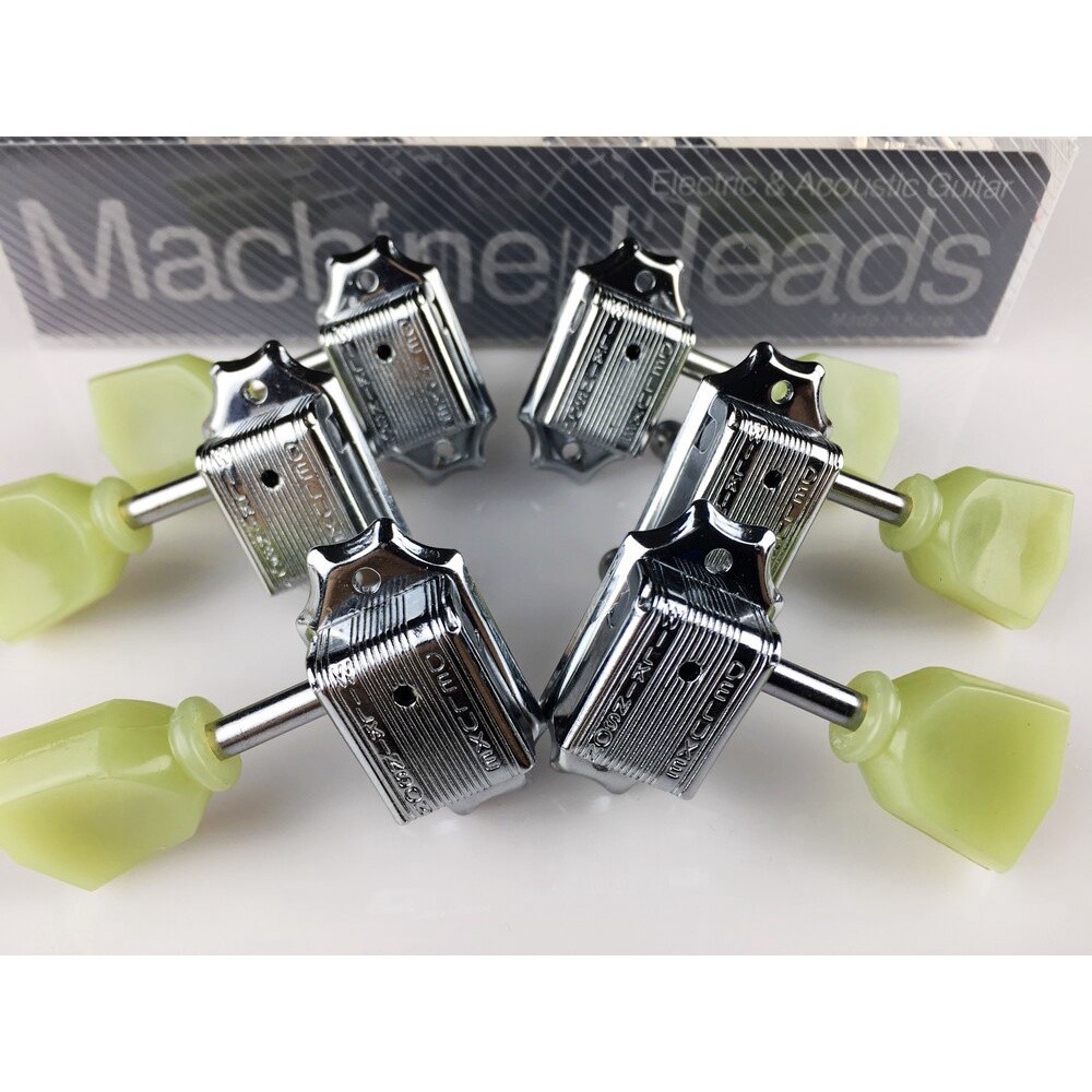 ของแท้ Wilkinson 3R-3L Vintage Deluxe กีตาร์ไฟฟ้าหัวเครื่องจูนเนอร์ WJ-44 ปรับแต่งหมุดสําหรับ LP SG Lespaul กีตาร์ - รูปที่ 3