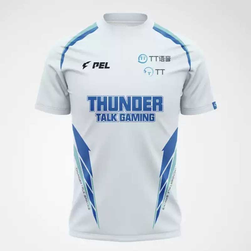 เสื้อยืดทีม Esports PEL จาก Guangzhou TT Peace Elite สำหรับผู้ชาย