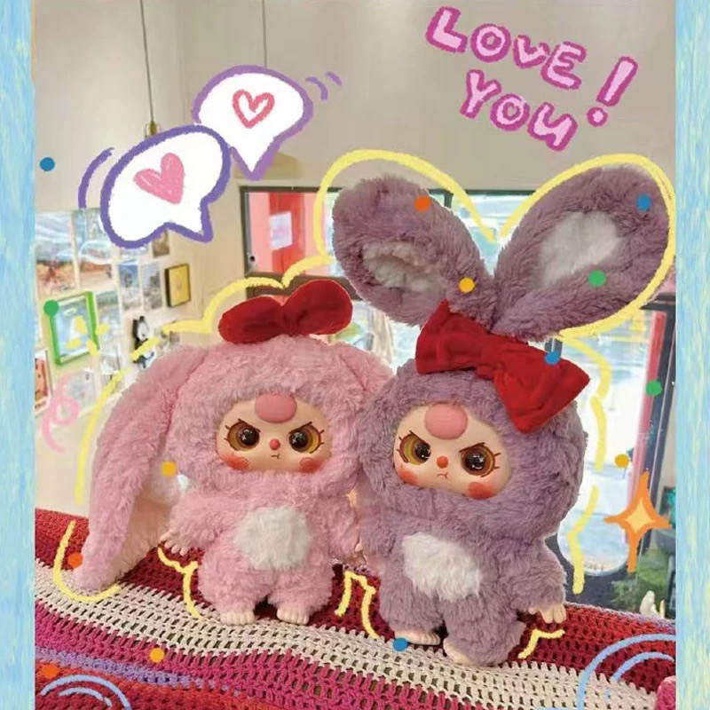 Baby Three 400% Big Baby Collector's Edition Series Plush Blind Box เครื่องประดับน่ารักของขวัญสร้างสรรค์ toy figure gift figure gift toy กล่องจุ่ม ของขวัญ