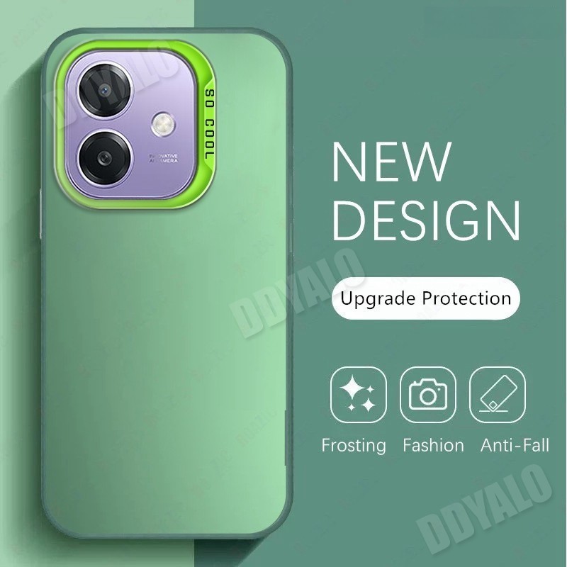 เคสสําหรับ OPPO A3X/A3 OPPO A3 Metallic Aurora Skin ปลอกหรูหราซิลิโคนสีสันสดใสกันกระแทกคลุมทั้งหมดป้องกันลายนิ้วมือปกหลัง