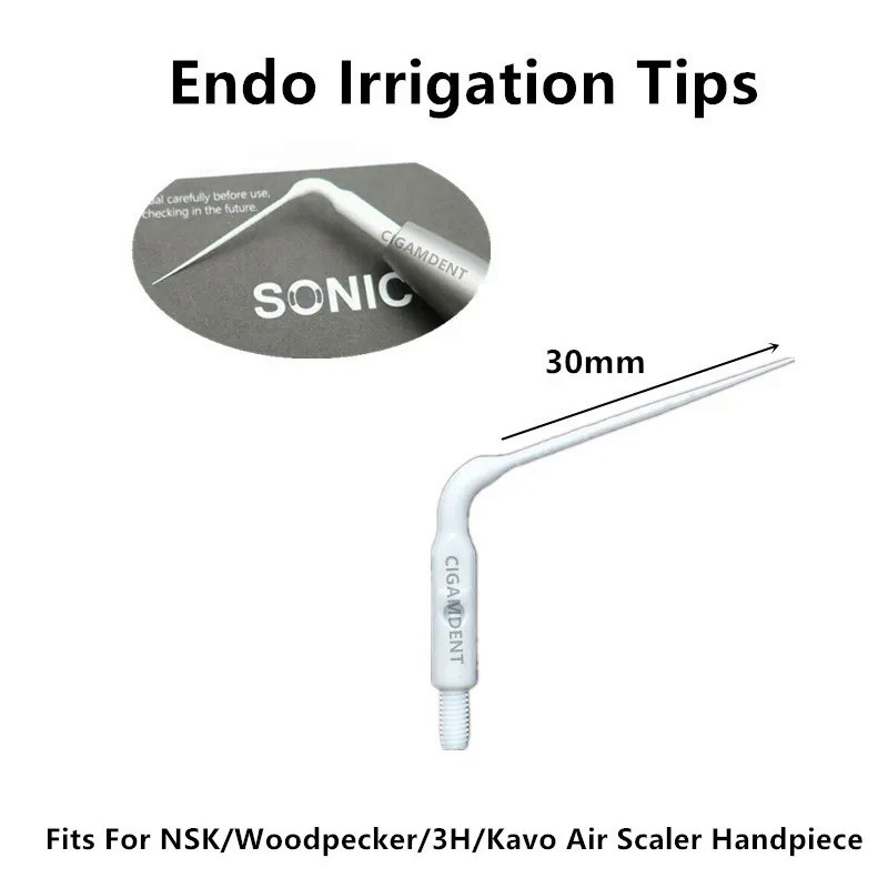 5Pcs Dental Sonic Irrigator Tips Endo Irrigation Needle Tips For KaVo NSK Woodpecker Ultrasonic Air 