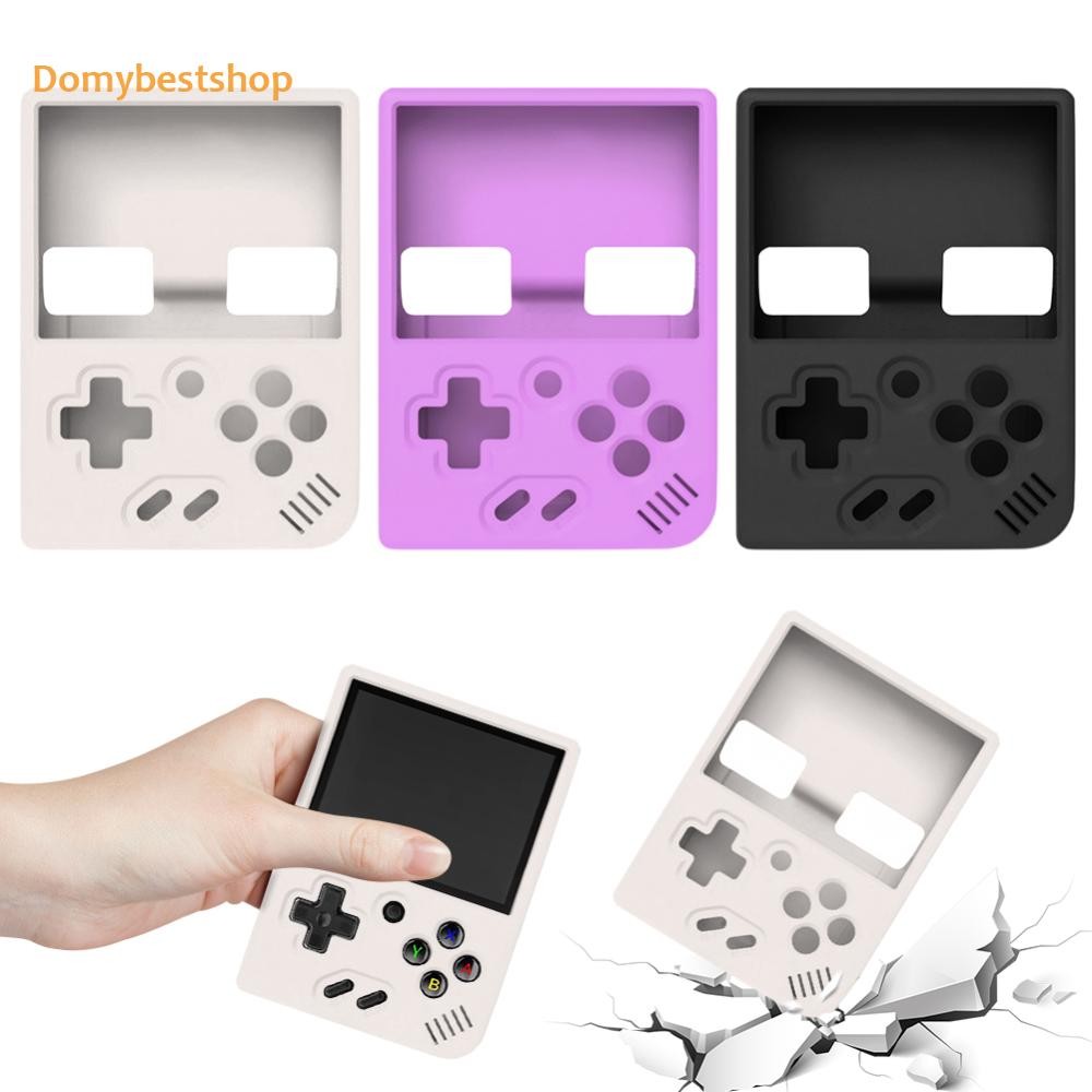ฝาครอบป้องกันสําหรับ MIYOO Mini Plus / Mini Gaming Console ปลอกซิลิโคนผิวนุ่มฝาครอบเคสกันลื่นพร้อมเชือกเส้นเล็ก [Domybestshop.th]