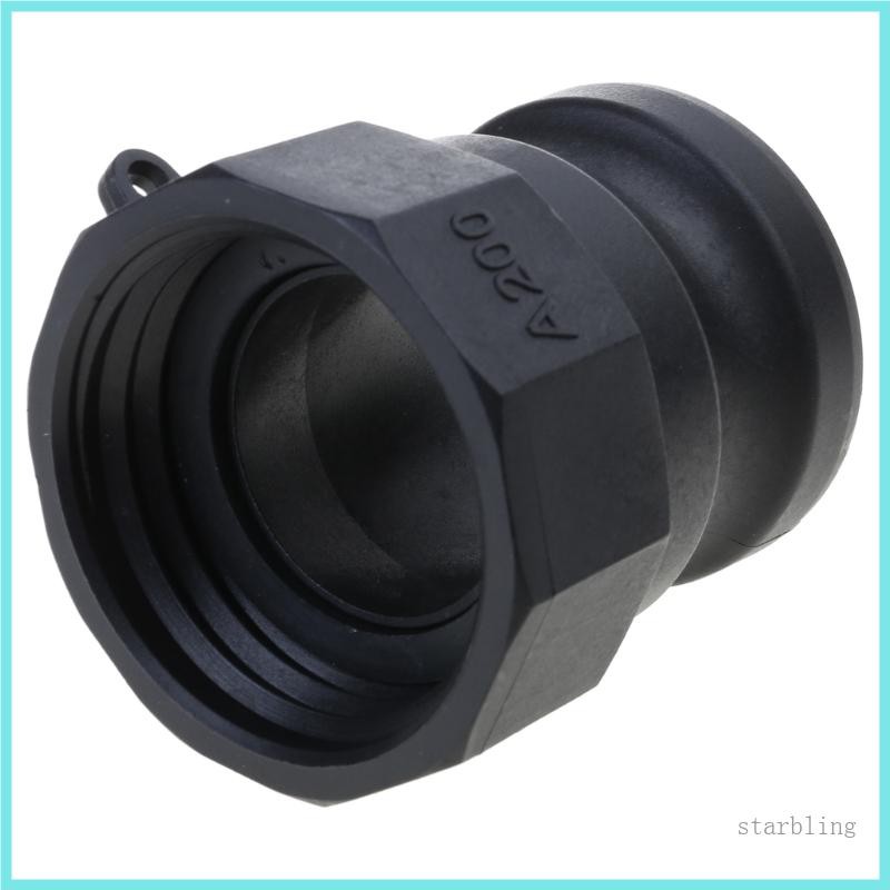 Star IBC-น้ําสําหรับถังข้อต่อสวนท่อเชื่อมต่อ 2 ด้ายหยาบX2 Cam Lock Adap