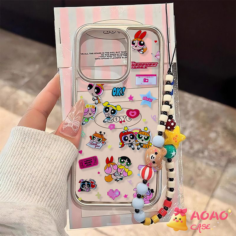 เคสไอโฟน 7Plus 16 สำหรับ iPhone 11 13 16 15 14 12 Pro Max 16 7 8 14 15 Plus XR X XS MAX SE 2020 การ์ตูนน่ารักหวาน
