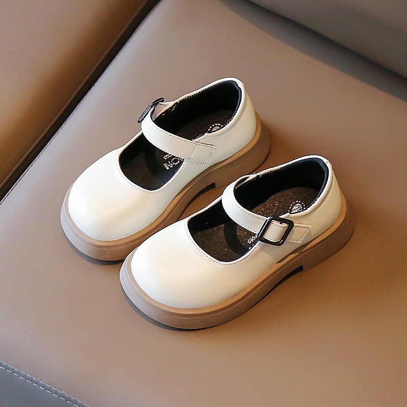 COCO รองเท้าทัชชูเด็กผู้หญิงแบบสวมสีพื้น รุ่นKK33