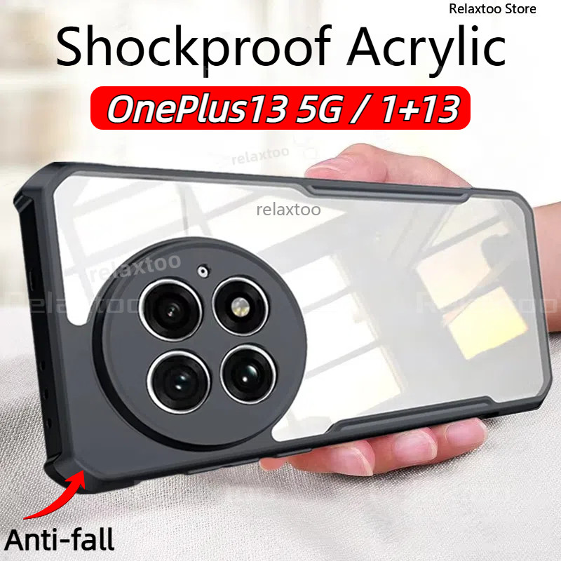 OnePlus13 5Gปลอกใสสําหรับ1 + OnePlus 13 R 13R 12 11 OnePlus13R OnePlus12 OnePlus11 1 + 1,3 T 13T 5Gถ