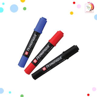 SAKURA (ซากุระ) ปากกามาร์คเกอร์สี เพอร์มาเพ็ค PERMAPAQUE 2 หัว รุ่น XZPK-TN ( จำนวน 1 ด้าม )