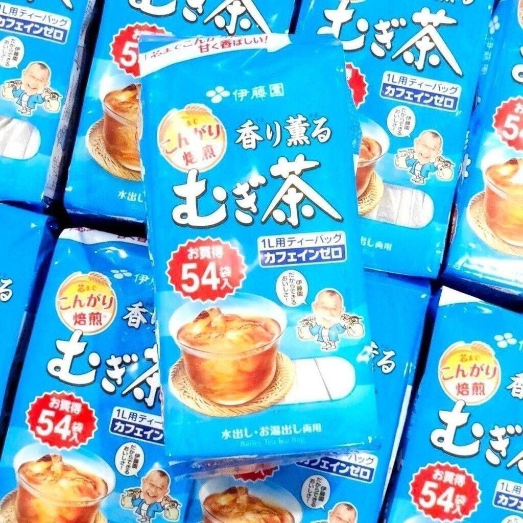 *ลอตใหม่ หมดอายุ 10.2026* ชาข้าวบาร์เลย์ ITOEN Barley Tea Mugicha 1 แพค บรรจุ 54 ถุง