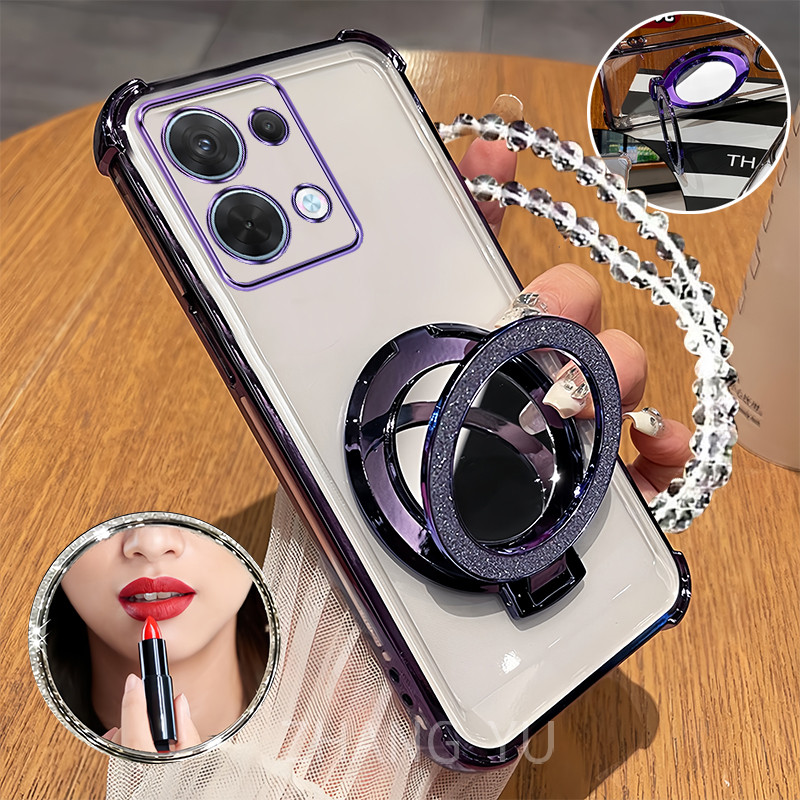 ปลอกอ่อน Redmi note 13 Pro 4G 5G เคสโทรศัพท์ที่ใส่กระจกแต่งหน้า 2025 ใหม่ HD กันกระแทก casee ฝาครอบ