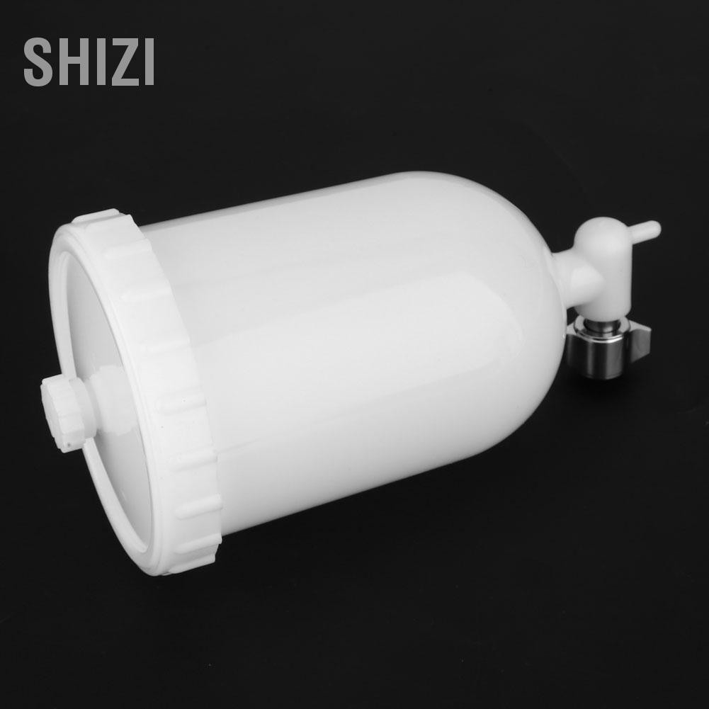 ShiZi 400ml Spray Gun Pot Side Feed Plastic Paint Cup for W101 W71 R-2 K-2 F-2