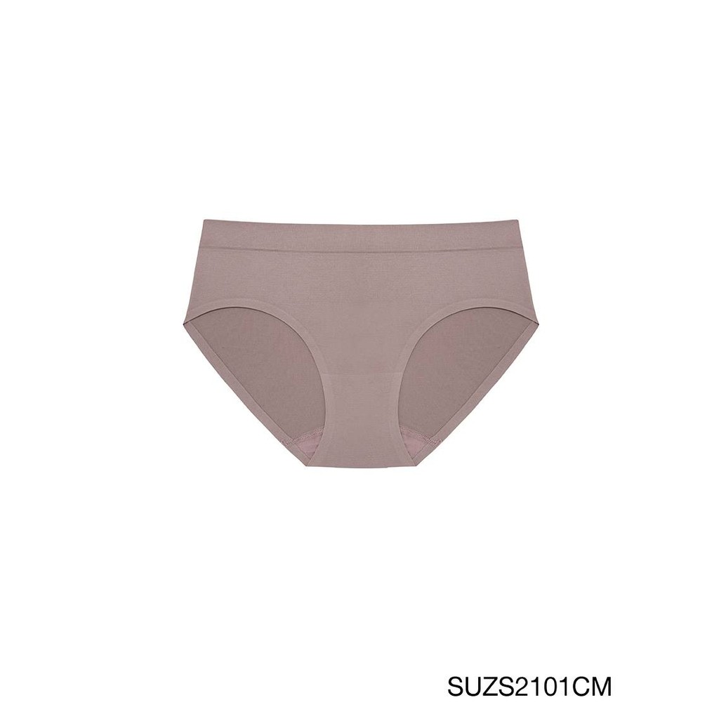 SABINA Seamless Fit กางเกงในทรงบิกินี่ รหัส SUZS2101CM สีช็อคโกแลต