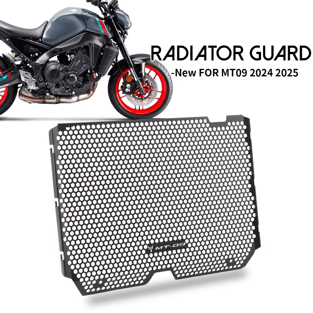 อุปกรณ์เสริมรถจักรยานยนต์หม้อน้ํา Guard Grille ป้องกันสําหรับ YAMAHA MT09 MT-09 SP XSR900 GP XSR 900