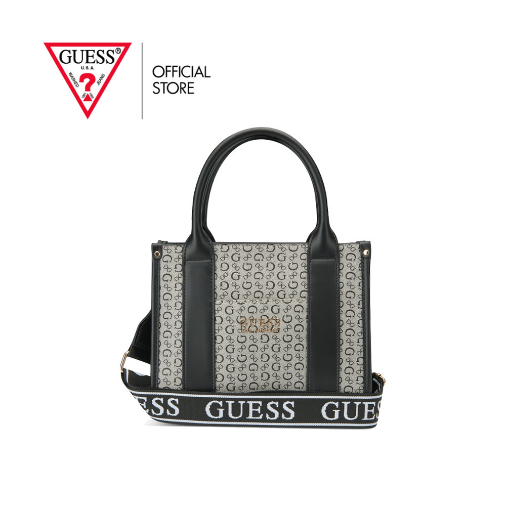GUESS กระเป๋า รุ่น SG929205 NORMANDY SATCHEL สีดำ