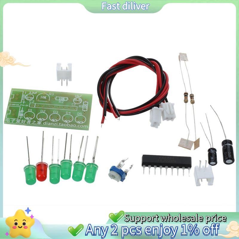 Ka2284 เครื่องวัดระดับเสียง Level Indicating Suit LED Indicator DIY Kit สําหรับ Arduino
