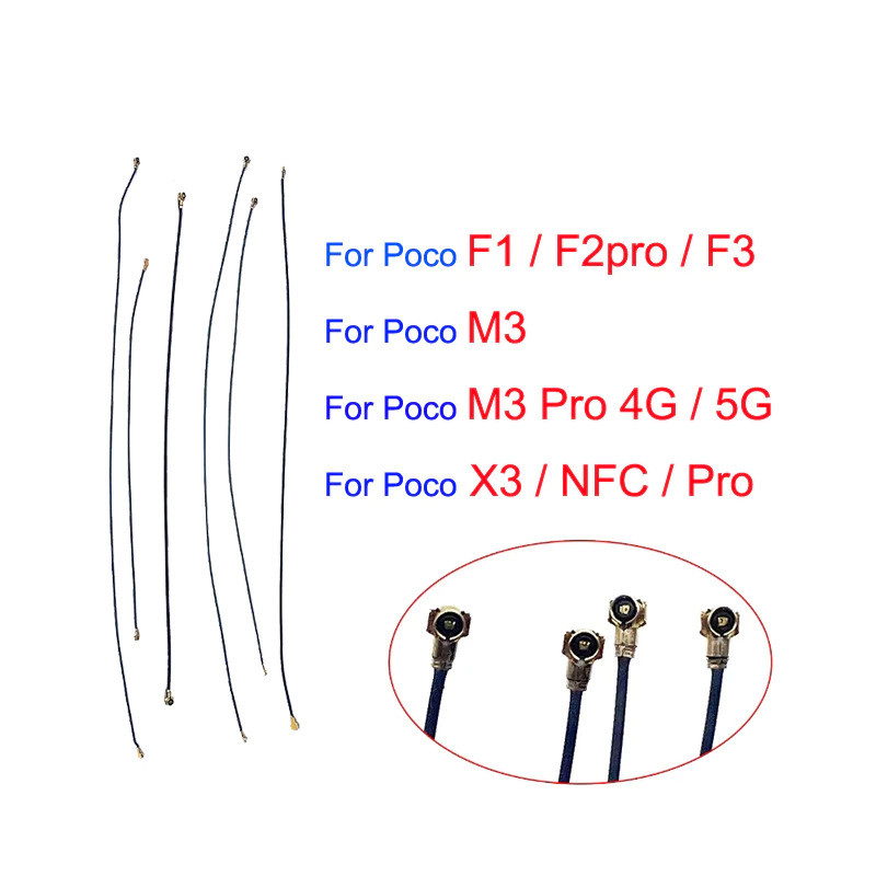 ภายใน Wifi เสาอากาศสัญญาณ Flex สายสําหรับ Xiaomi Poco M3 F1 F2 X3 NFC Pro อะไหล่