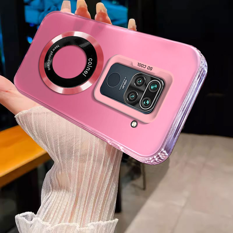 เคส ปลอก redmi Note 9 4G เคสโทรศัพท์ Anti vibration COVER Anti SLIP ultra-thin Magnetic suction Ring protective Sleeve cyywcxq