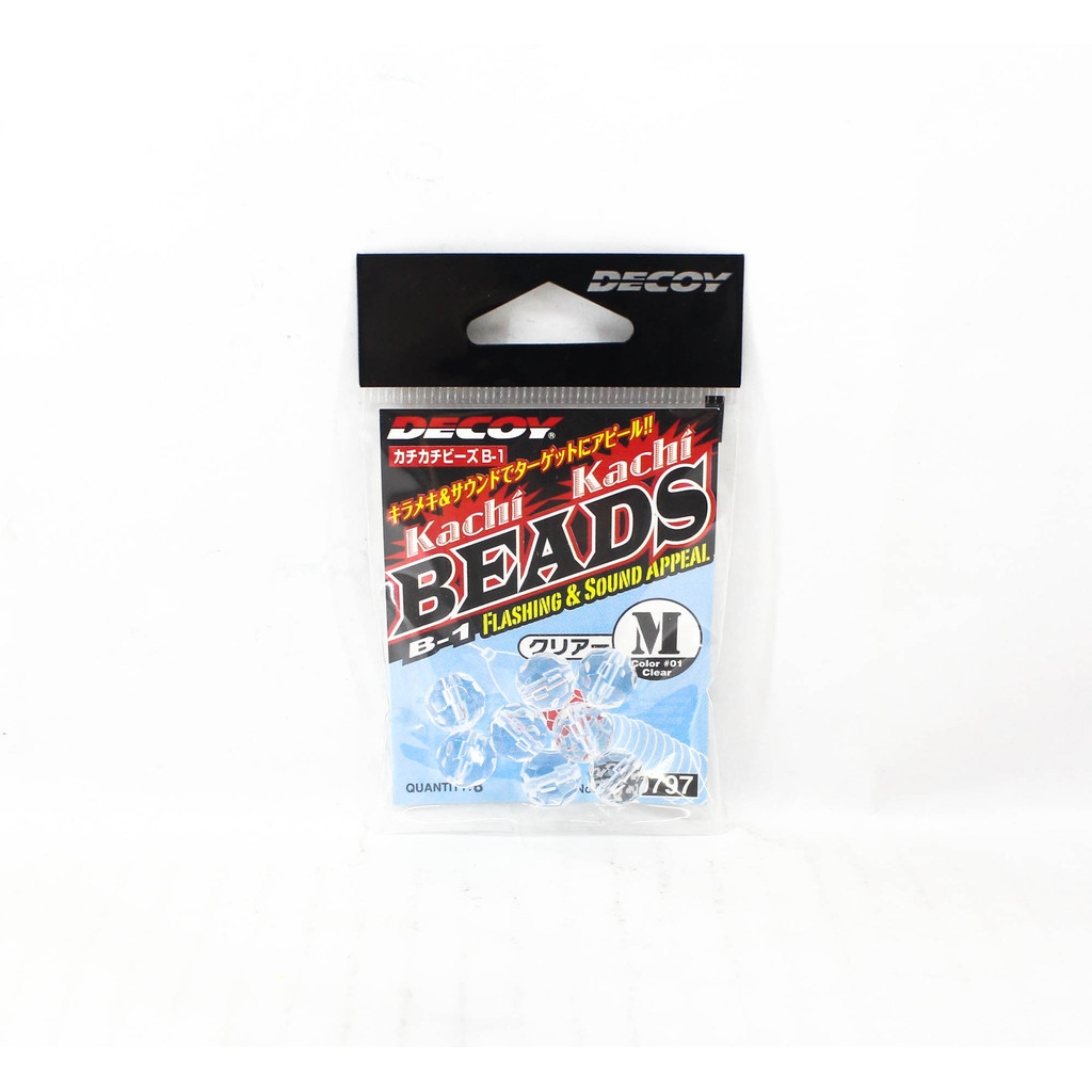 ลูกปัด Decoy B-1 Kachi Kachi Clear Size M (0797)