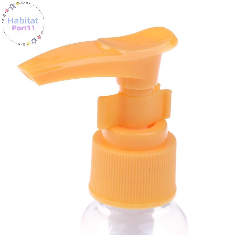 Habitatport Travel Bottles Kit แบบพกพาแยกตัวอย่างเครื่องสําอางขวดเปล่าชุด Skincare Water Lotion แชมพูครีม th
