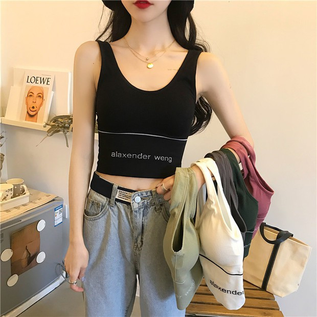 Colorful U Shape Sport Bralette Top 彩色U 型กีฬา背heart内อเนกประสงค์