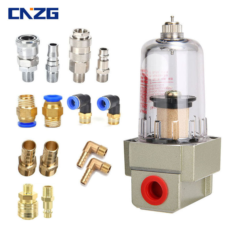 CNZG น้ํามัน-น้ําแยกแหล่งอากาศ treatment กรองอากาศ AF2000-02SMC ประเภทสามารถติดตั้งรองรับไส้กรองทองแ