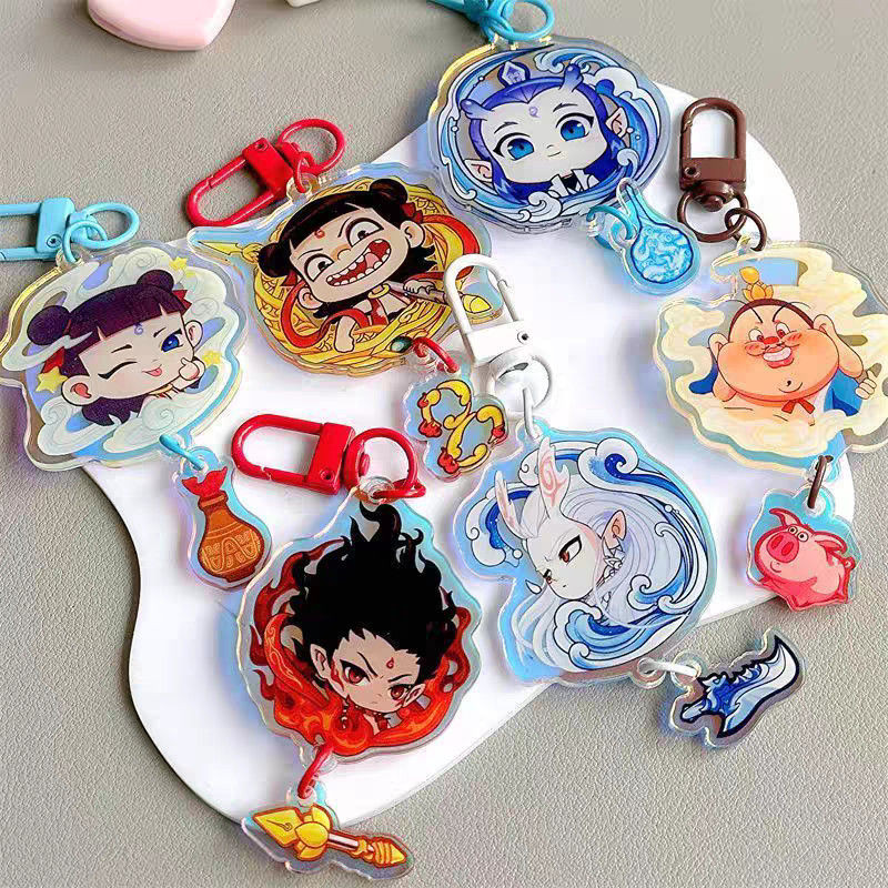 กุญแจ Nezha Ao Bing Arylic