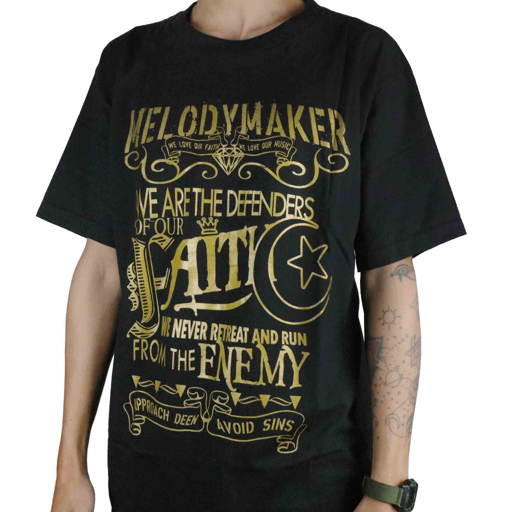 Distro Mens T-Shirt 100% Cotton Metalgear Music Original Melody Maker - Introduction Tshirt