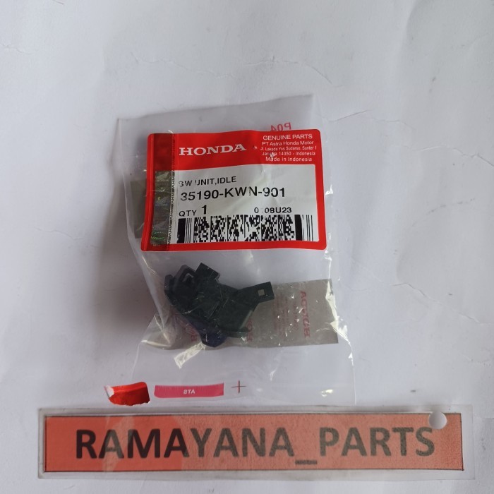 ISS Switch Unit Idle 35190KWN901