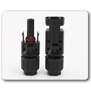 MC4 1500V 30A ( บรรจุ 10 คู่ ) ตัวเชื่อมสำหรับแผงโซล่าโซล่าร์เซลล์ solar cell รหัส 52101 MC4 CONNECTOR