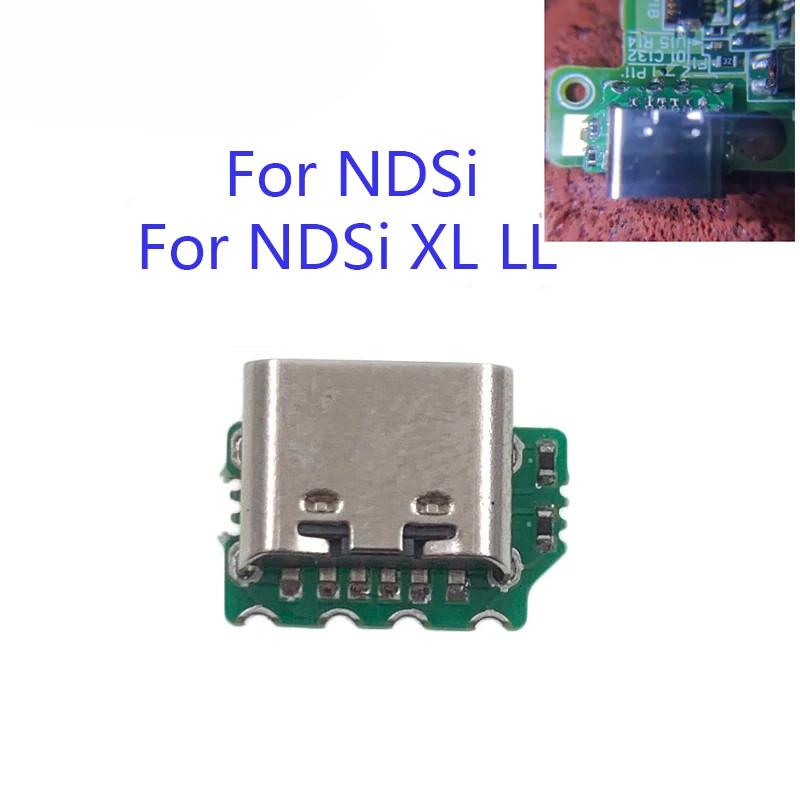 1 ชิ้น USB-C ชาร์จพอร์ตสําหรับ Nintendo NDSi NDSi XL LL แปลงเป็น USB-C Mod USB Type C ซ็อกเก็ตชาร์จ