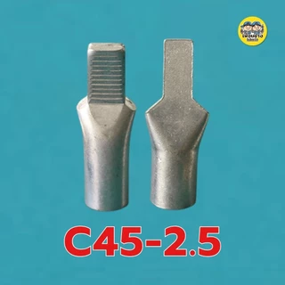 **แบบหนา ราคาต่อ 10 ชิ้น** หางปลาปากเป็ด แบบหนา C45-10, C45-16, C45-25, C45-35, C45-1.5, C45-2.5, C45-4, C45-6 หางปลา