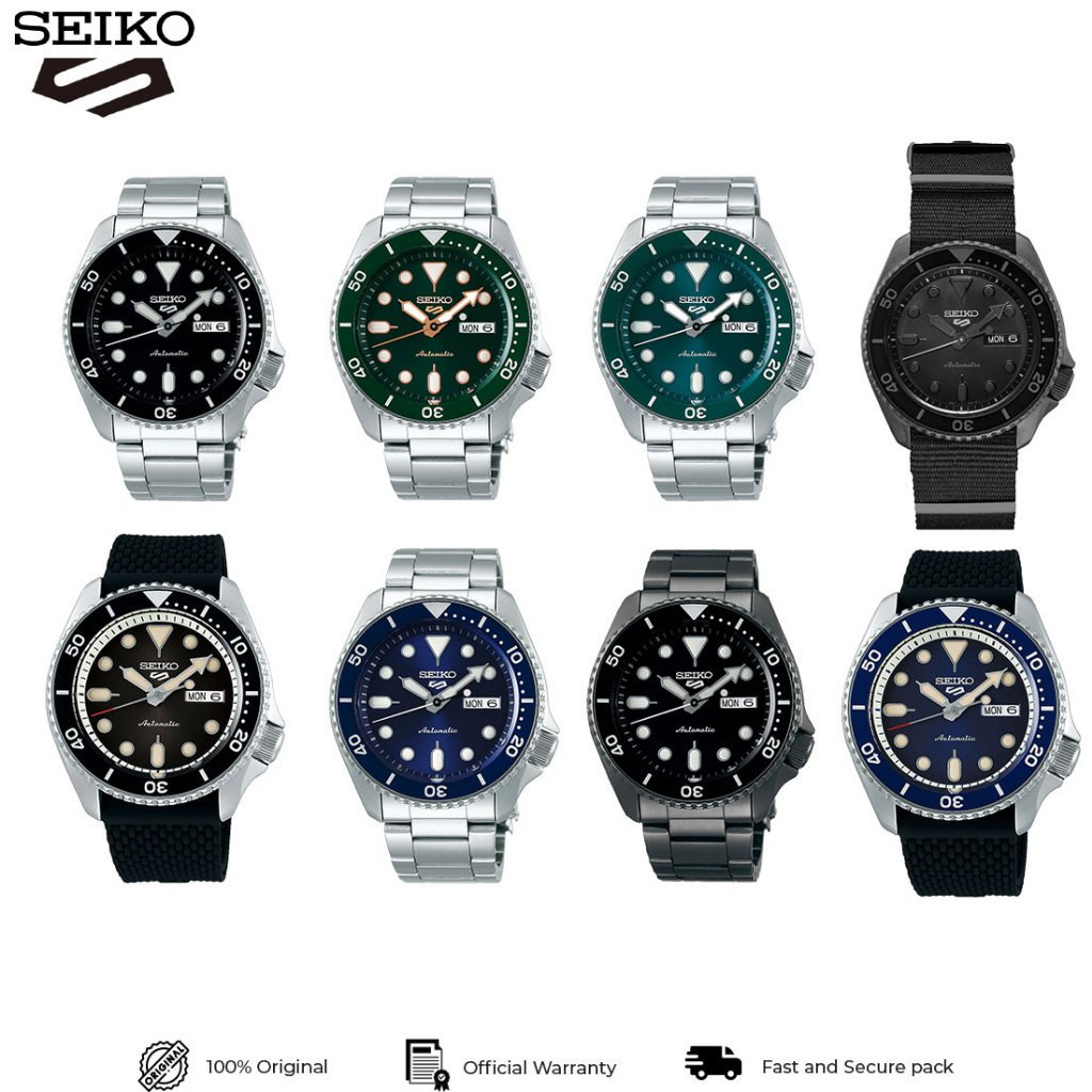 Seiko 5 sport Jam Tangan Lelaki แฟชั่นธุรกิจนาฬิกา SRPD51K1/SRPD55K1/SRPD61K1/SRPD63K1/SRPD65K1/SRPD