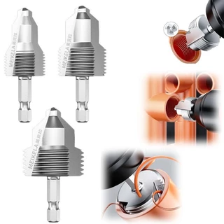 HORIZ เครื่องต๊าปเกลียวท่อ PVC, Fast 4 Points/6 Points/1 นิ้ว PPR Water Pipe Opener Tap, ต๊าปเกลียวภายในทนทานสําหรับซ่อมด้ายภายในและขยาย