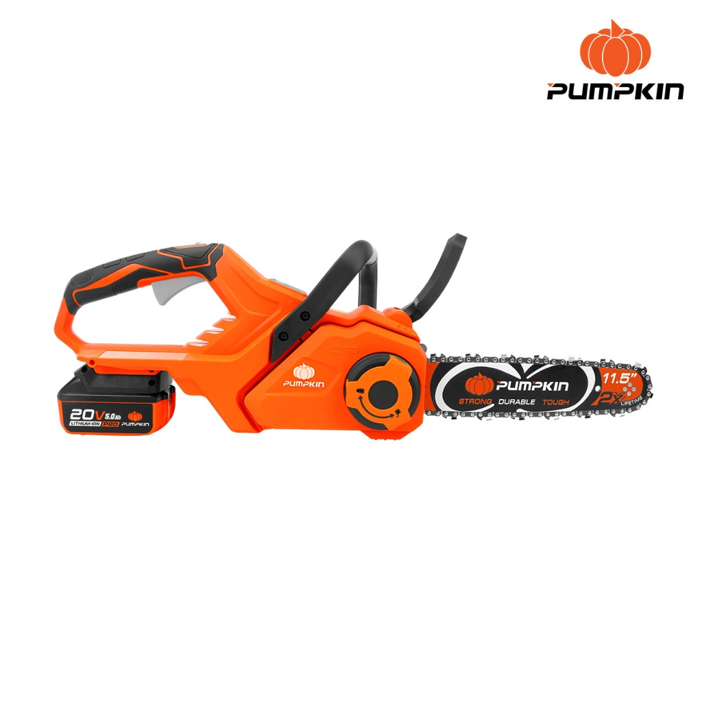 PUMPKIN เลื่อยโซ่ไร้สาย บาร์ 11.5 นิ้ว รุ่น INF-115CSB-501K รหัส 50384 มอเตอร์ Brushless