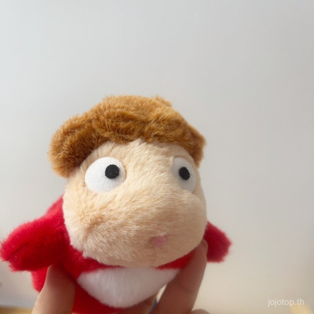 [พร้อมส่ง] Hayao Miyazaki Ghibli ของแท้ซื้อจี้ตุ๊กตาตุ๊กตาปลาทอง Ji Ponyo บนหน้าผา