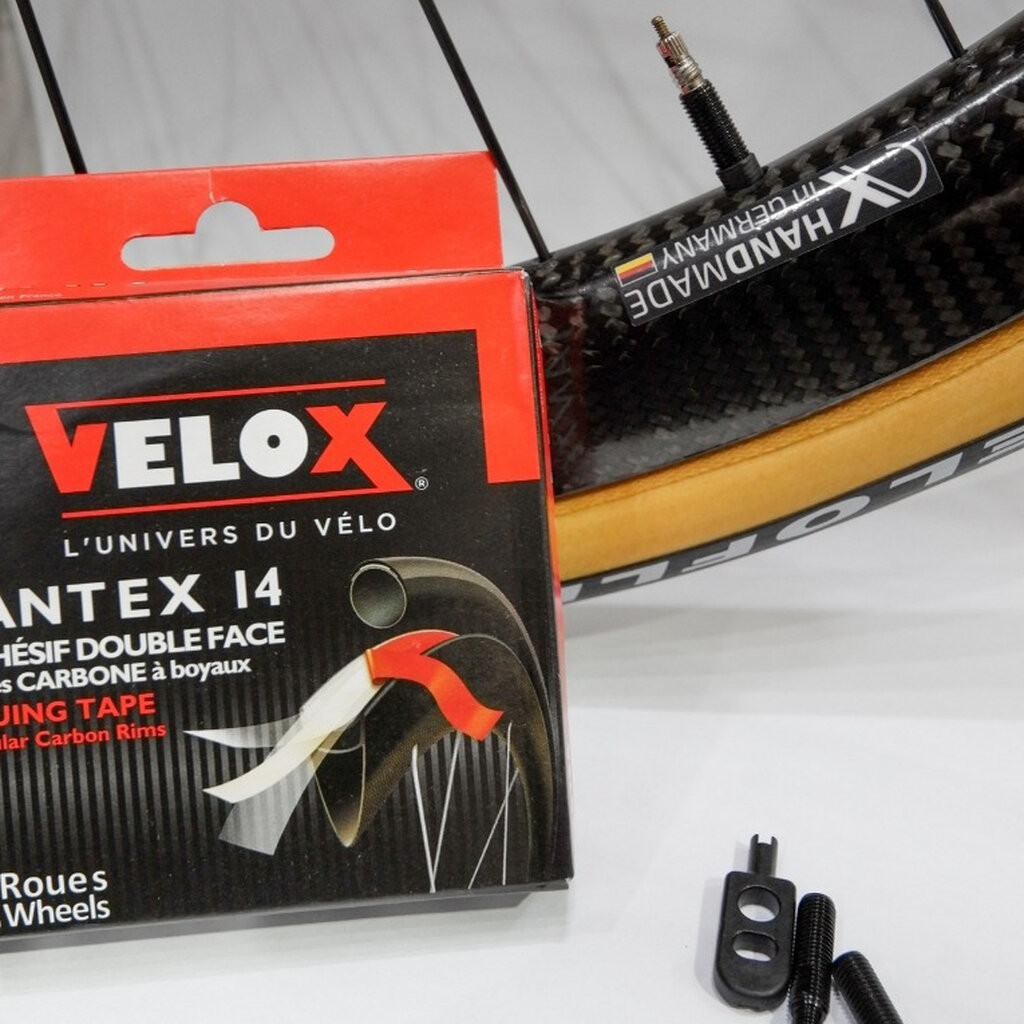 Velox เทปกาวสองหน้าสำหรับ ยาง ฮาล์ฟ 1ม้วนใช้ได้2 ล้อ 650b/700C x 18-25C