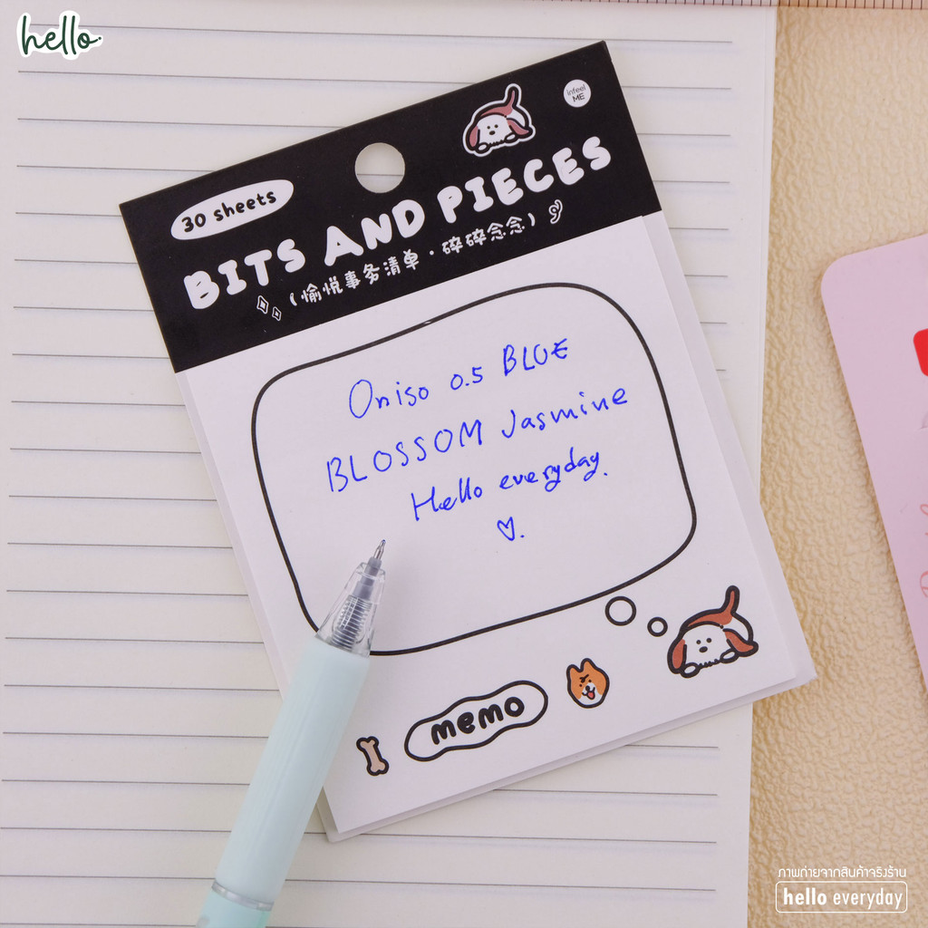 Oniso - ปากกาเจลหัวลูกลื่น 2 ชั้น Blossom หมึกน้ำเงิน ขนาด0.5mm. - รูปที่ 2