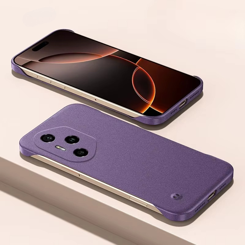 Ultra Thin Sandstone Frameless สําหรับ HUAWEI Honor 300 200 100 Ultra 90 GT X9 C X9b X60 X50 Pro กัน