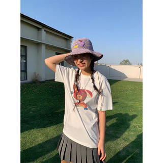 Tagi. หมวกสานลูกปัด "สวนหลังบ้านอันแสนวิเศษ" Beaded Knitted Hat