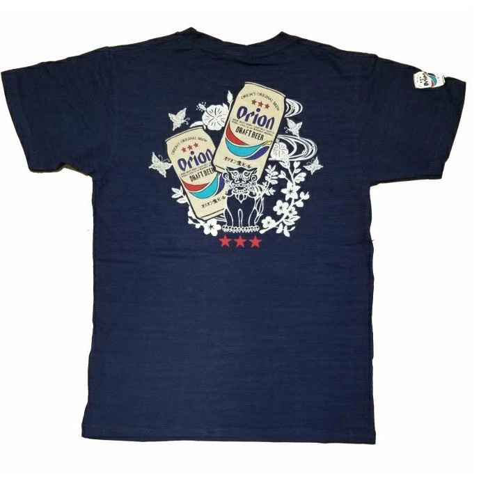 Men New cotton Orion Classic Okinawa T-Shirt Black Short Sleeve