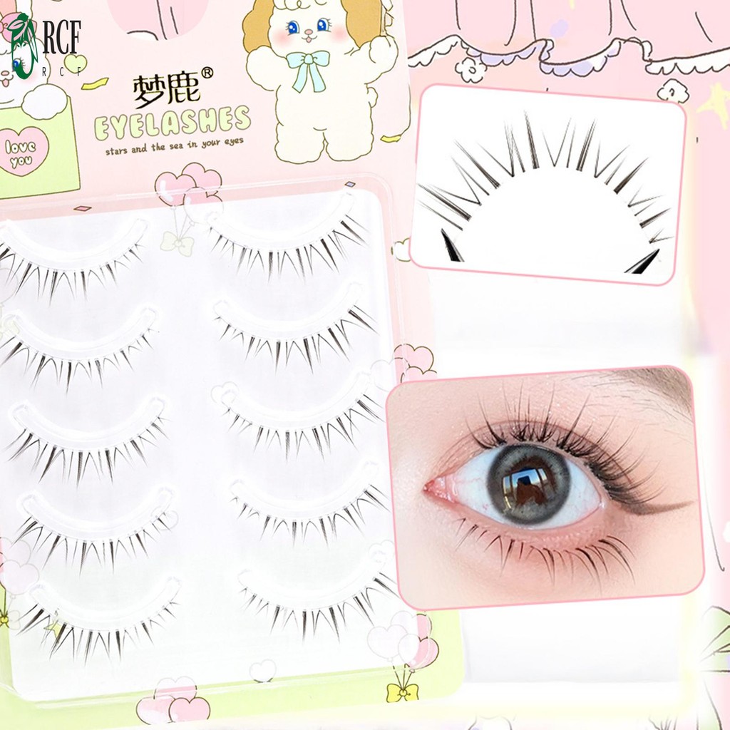 Thin Band DIY Lower Lashes Lower Strip Lashes Extention สบายสําหรับสวมใส่ตลอดทั้งวัน