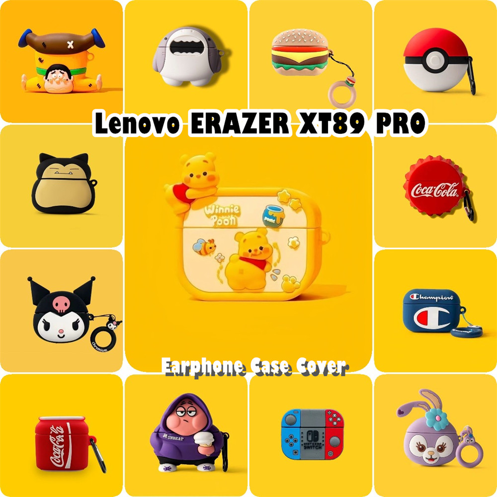 【Case Home】นําไปใช้กับ Lenovo ERAZER XT89 PRO เคส Case เคสหูฟัง ซีรีส์การ์ตูนอินเทรนด์ ซิลิโคนนุ่ม เ