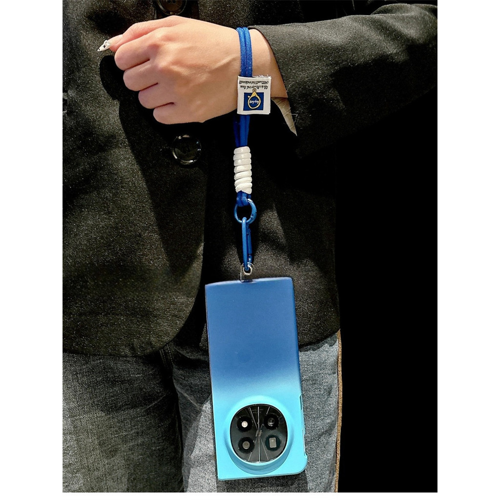 ปลอกผิวสีไล่ระดับสีบางสําหรับ ต่อต้าน ค้นหา N5 N3 ปลอกพร้อมสร้อยข้อมือเชือกเส้นเล็กฮาร์ดกันกระแทกฝาหลัง - รูปที่ 3